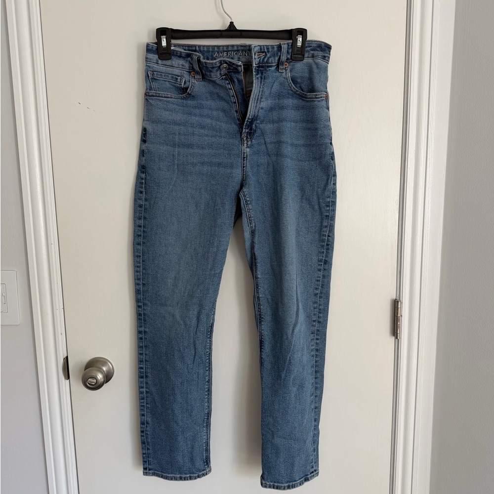 American Eagle Outfitters Blue Ankle Jeans